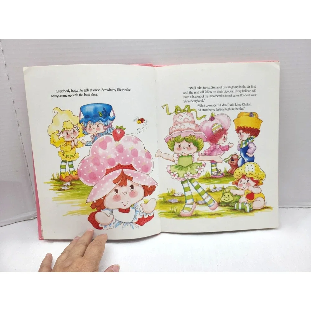 1983 Strawberry Shortcake & the Big Balloon Race Parker Brothers 1st Ed 1st Prin